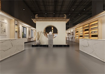 李時珍中醫藥文化展廳設計裝修效果圖